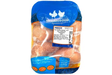 Приморский бройлер Голень цыплят бройлеров 1кг подложка Россия